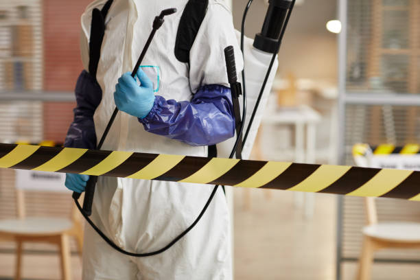 Professional Biohazard technician working in Camden, TN